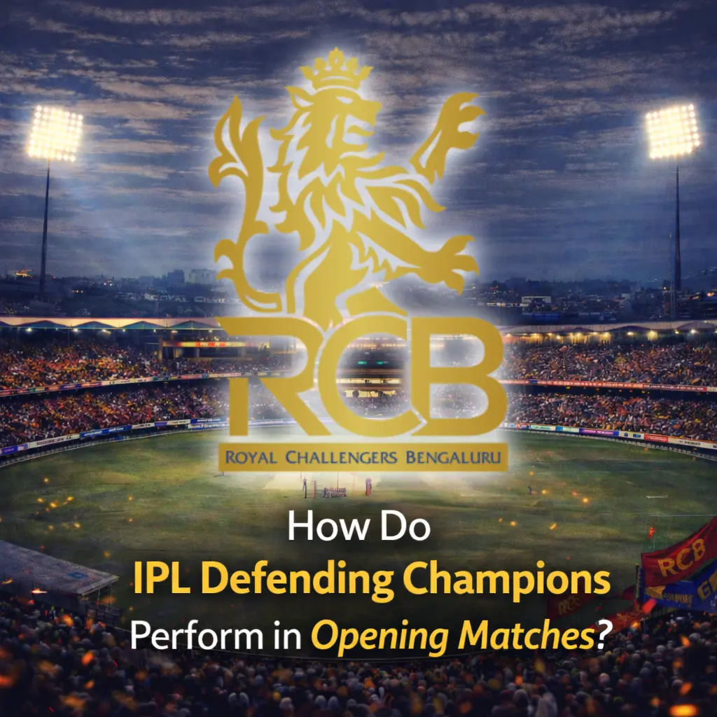 IPL Defending Champions Opening Match Record: Do Champions Usually Win?